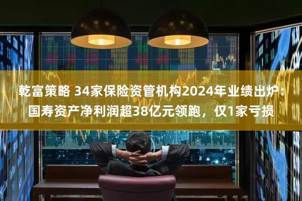乾富策略 34家保险资管机构2024年业绩出炉：国寿资产净利润超38亿元领跑，仅1家亏损